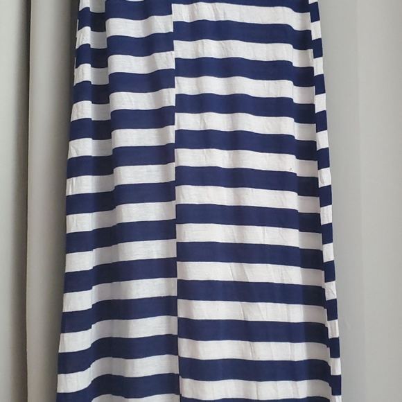 Navy/white sailor dress gold sequin anchor โ - Picture 7 of 8